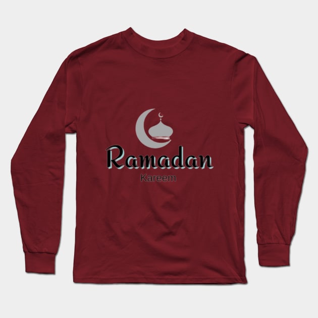 Ramdan Kareem Desgin Long Sleeve T-Shirt by FatimaZD
